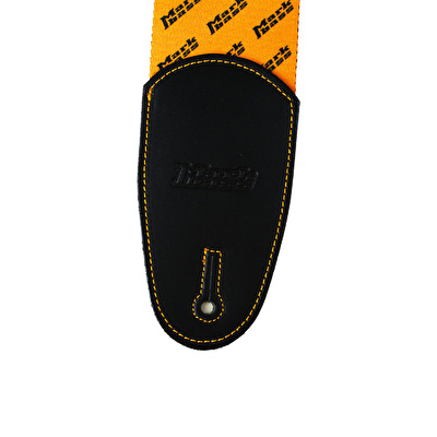 Markbass MBA195134Y MB Strap Branded 7,5cm Yellow Gitar Askısı
